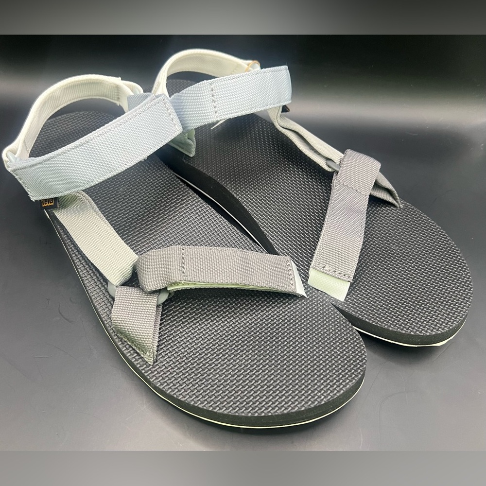 Teva - Original Universal Gray/Black/White‎ Strappy Sandals, Men’s Size:13
